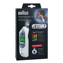 Braun ThermoScan 7  IRT6525WE Oorthermometer met Age Precision en nachtmodus Braun ThermoScan 7  IRT6525WE